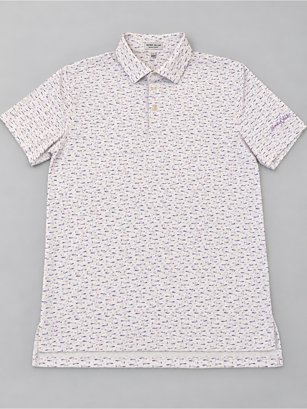 Peter Millar Summer Comfort Polo Men’s Large Novelty Print